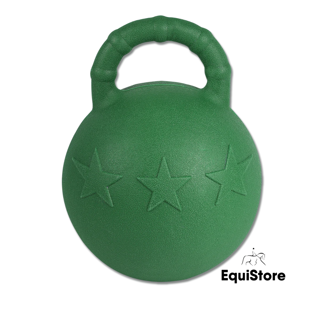 Waldhausen fun ball for horses, flavoured for equine enrichment. Apple flavoured
