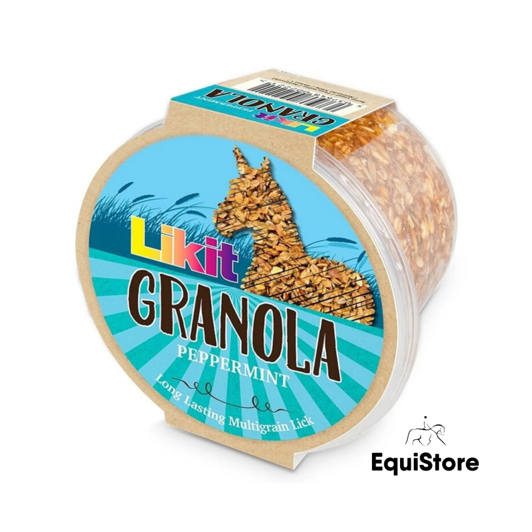 Likit granola peppermint horse treat