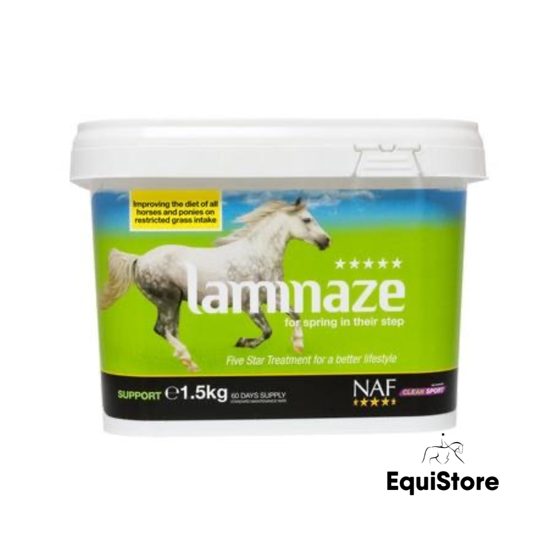 NAF 5 star Laminaze hoof supplement for horses or ponies prone to laminitis