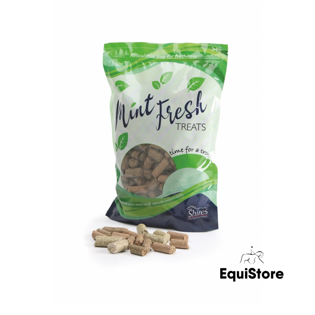 Shires mint fresh treats for horses