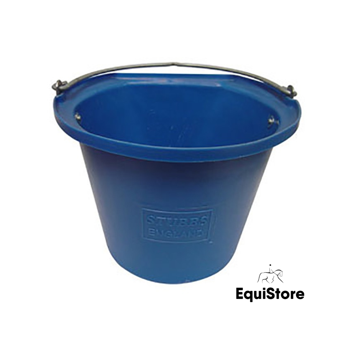 Stubbs 18 Litre Flat Sided Bucket blue