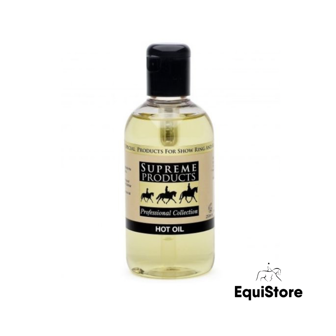 Supreme Products Hot Oil for show horses and ponies