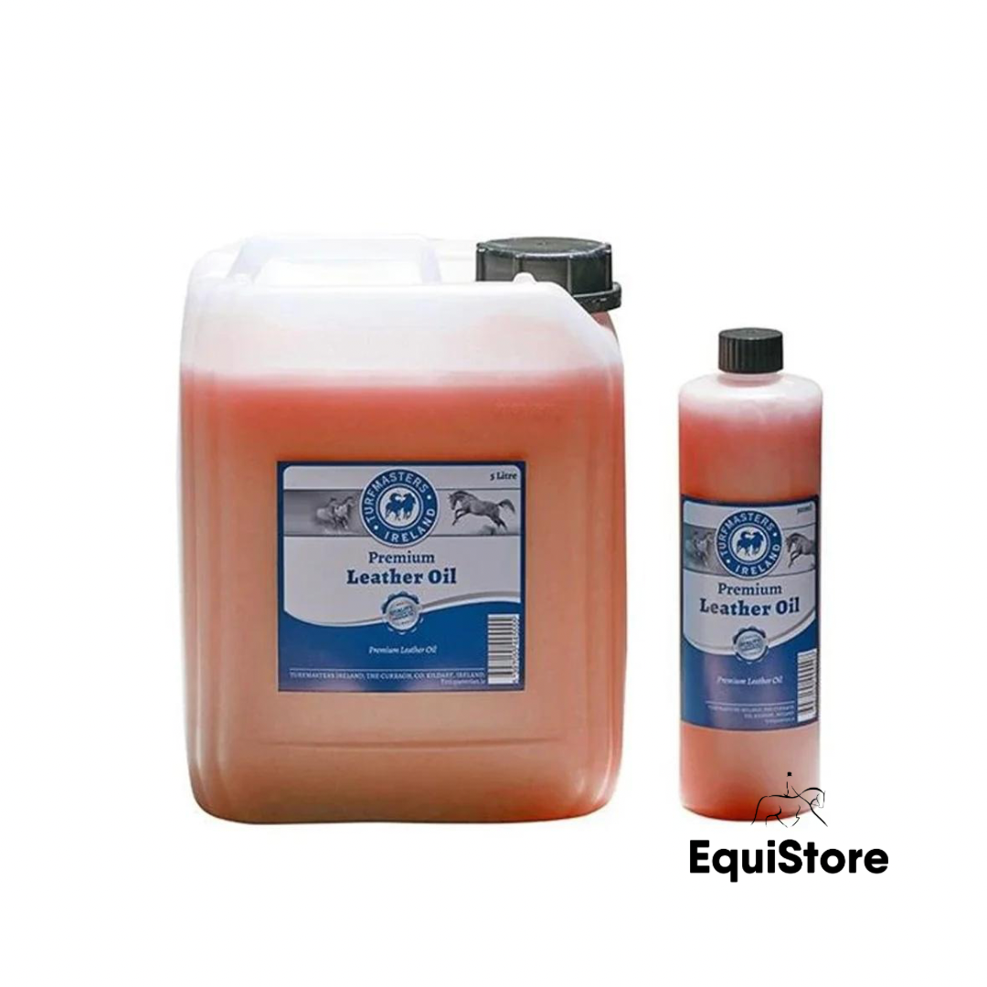 Turfmasters Premium Leather Oil for saddlery and tack