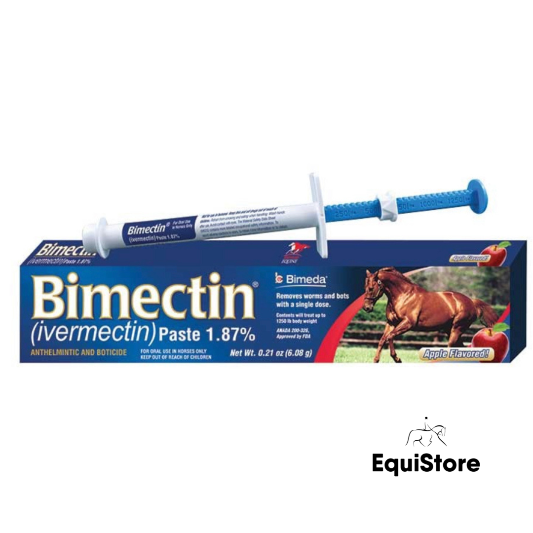 Bimectin oral paste for de worming horses