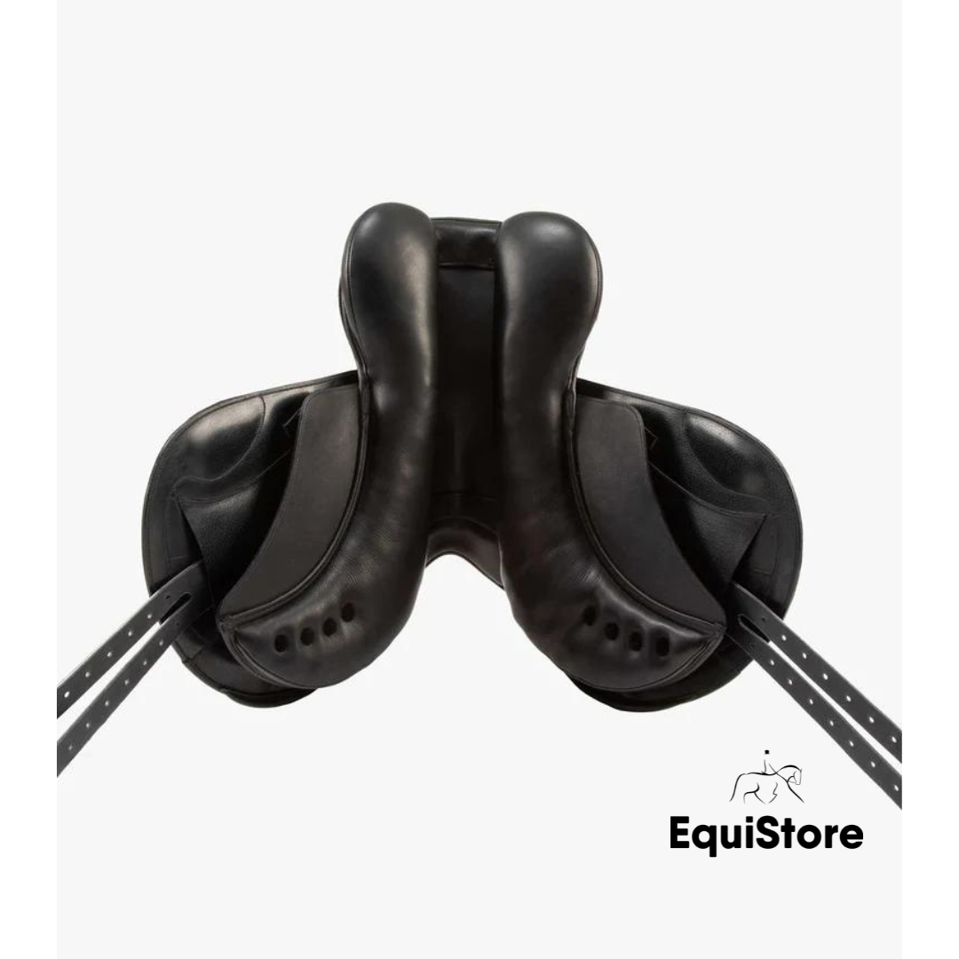 Premier Equine Deauville Leather Monoflap Black Cross Country Saddle