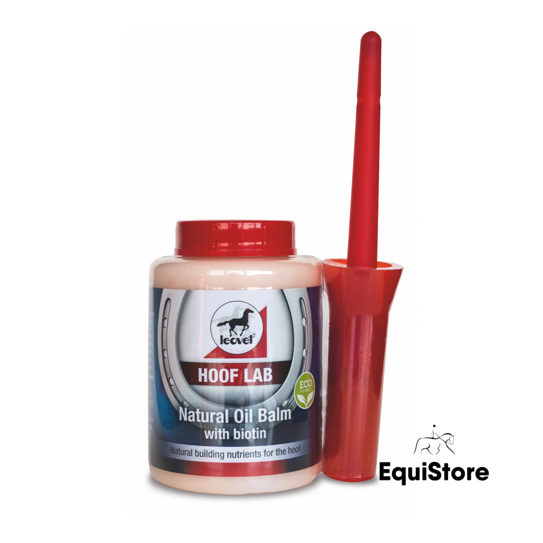 Leovet Hoof Lab Natural Oil Balm 500mls for your horses hooves.