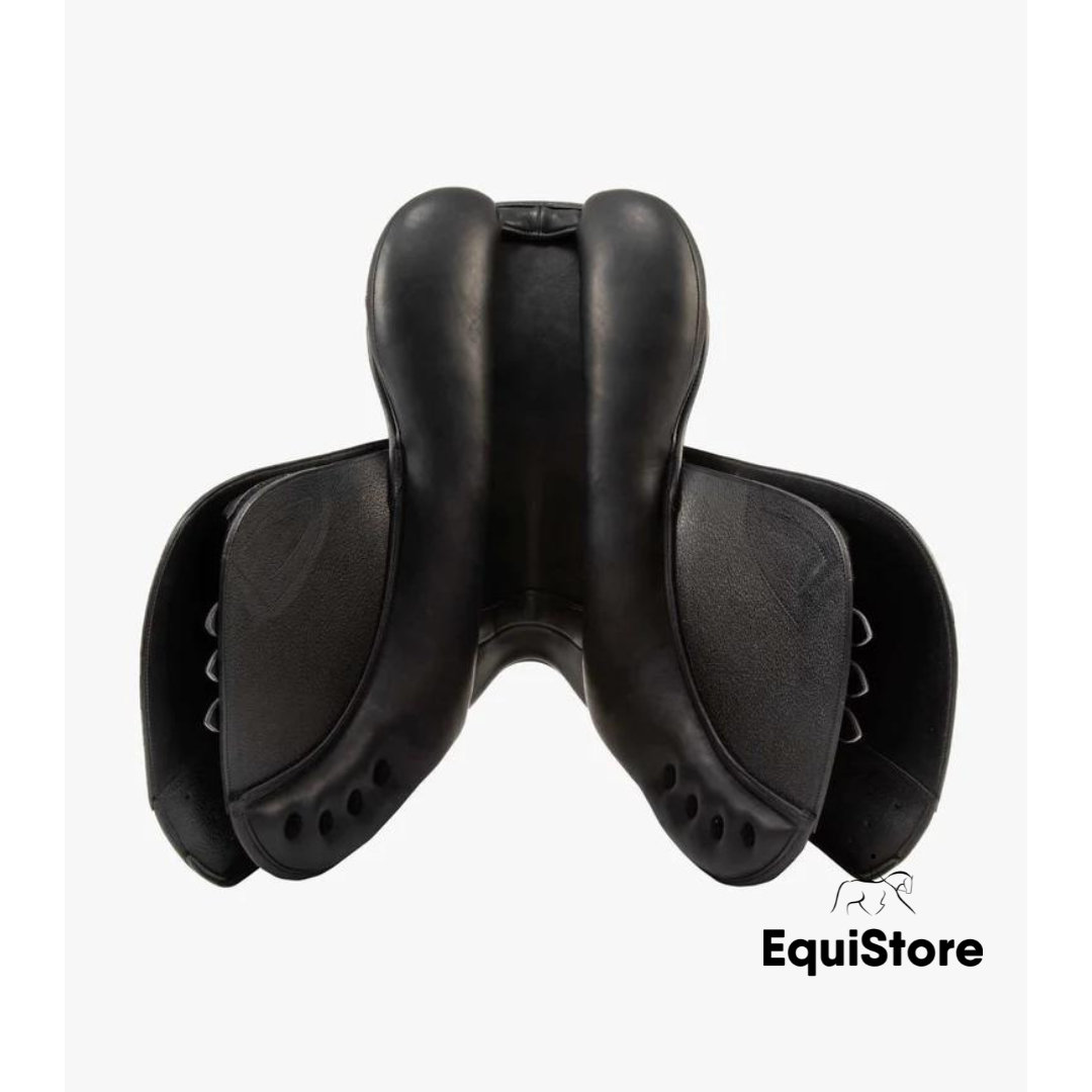 Premier Equine Lyon Leather Black Close Contact Jump Saddle