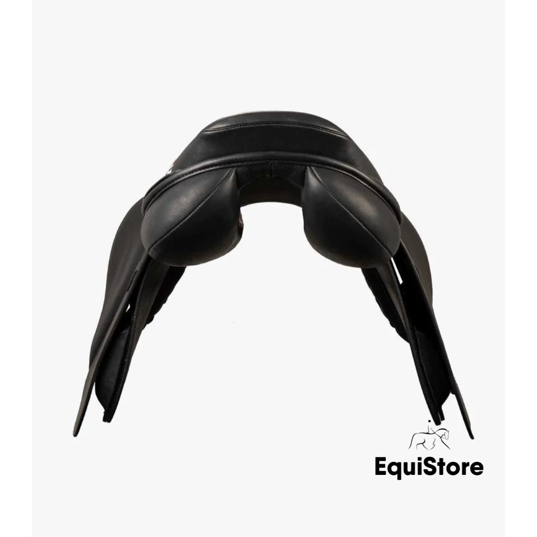 Premier Equine Lyon Leather Black Close Contact Jump Saddle