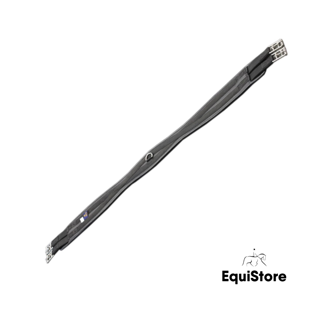 Waffle Atherstone Elasticated Girth in Black