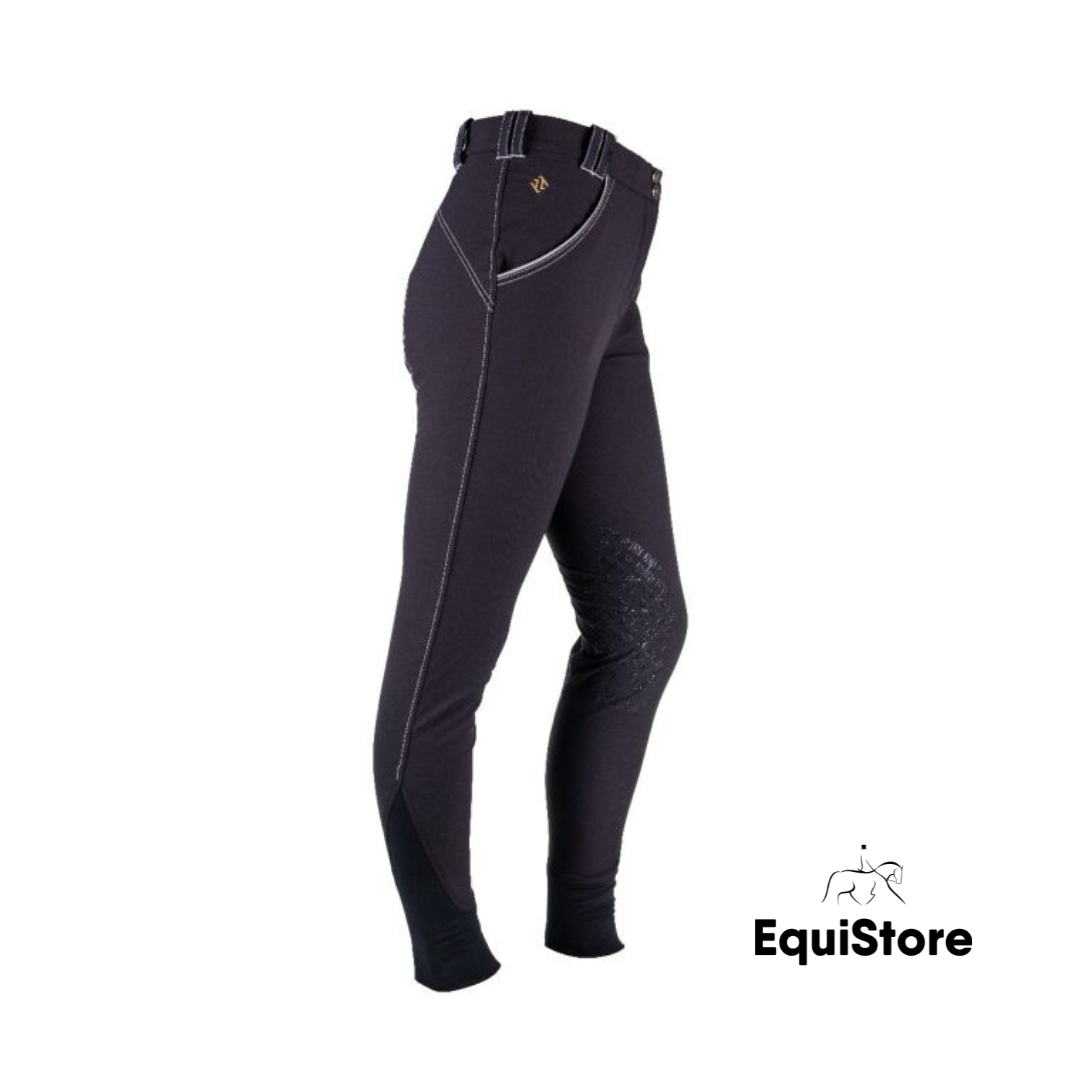 Tesoro Vita Rotondo Horse Riding Breeches - Black