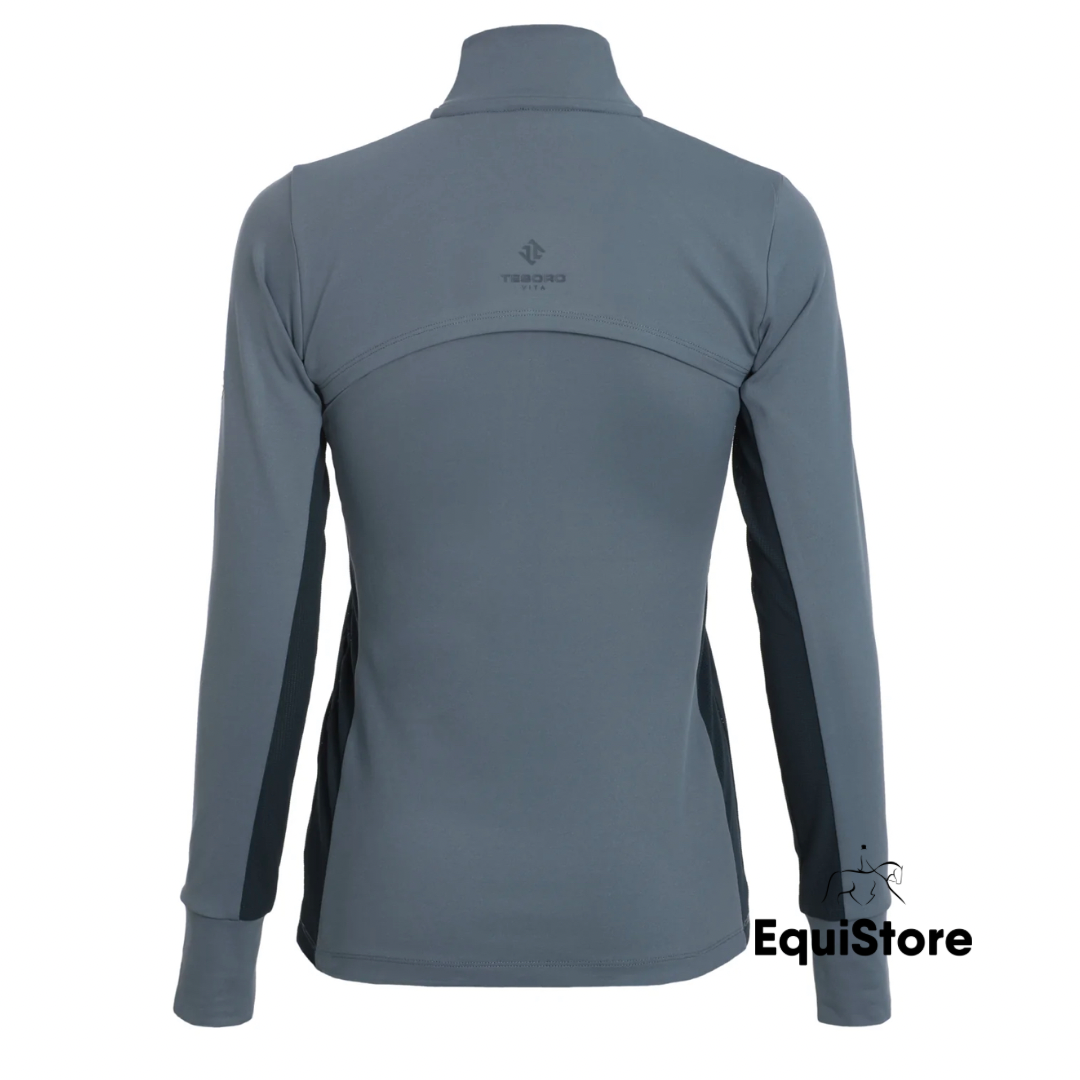 Tesoro Vita Solonas Technical Base Layer for equestrians - Blue