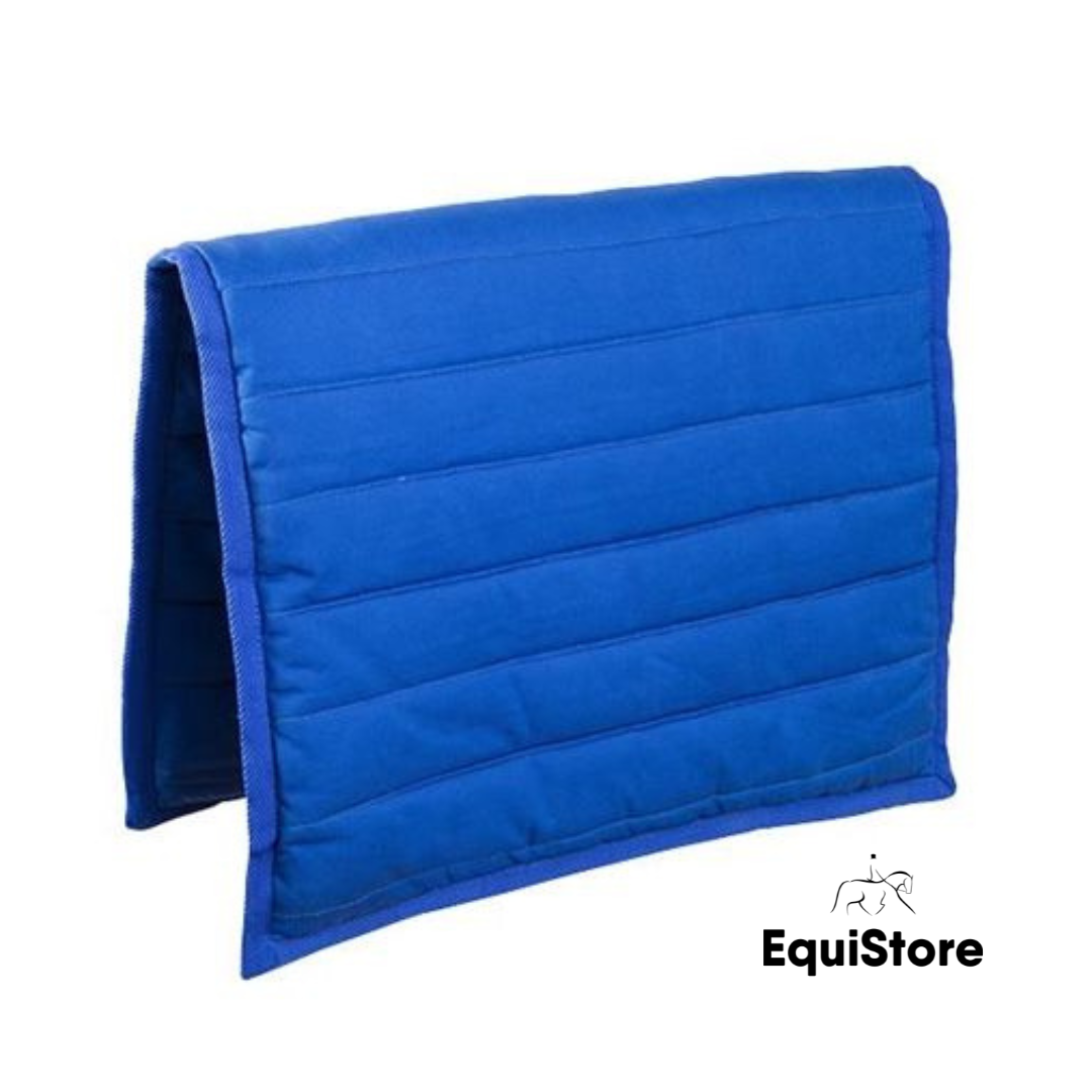 Turfmasters Poly Cushion Saddlepad in royal blue