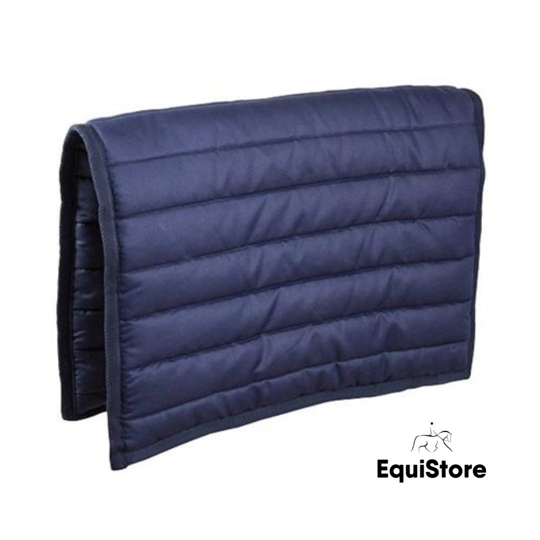 Turfmasters Poly Cushion Saddlepad in navy