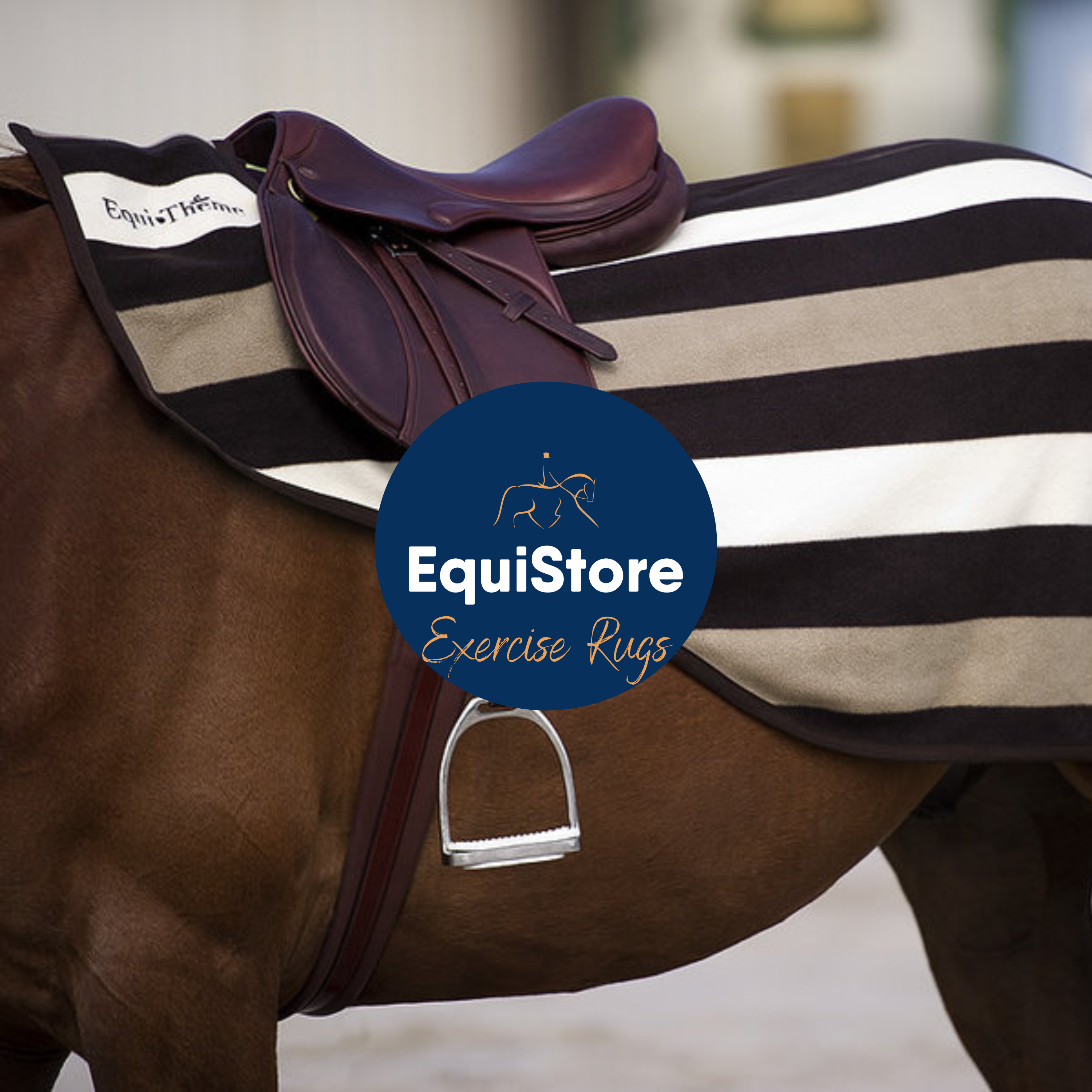 A lovely selection of exercise sheets and rugs for horses, available in Ireland at Equistore. 