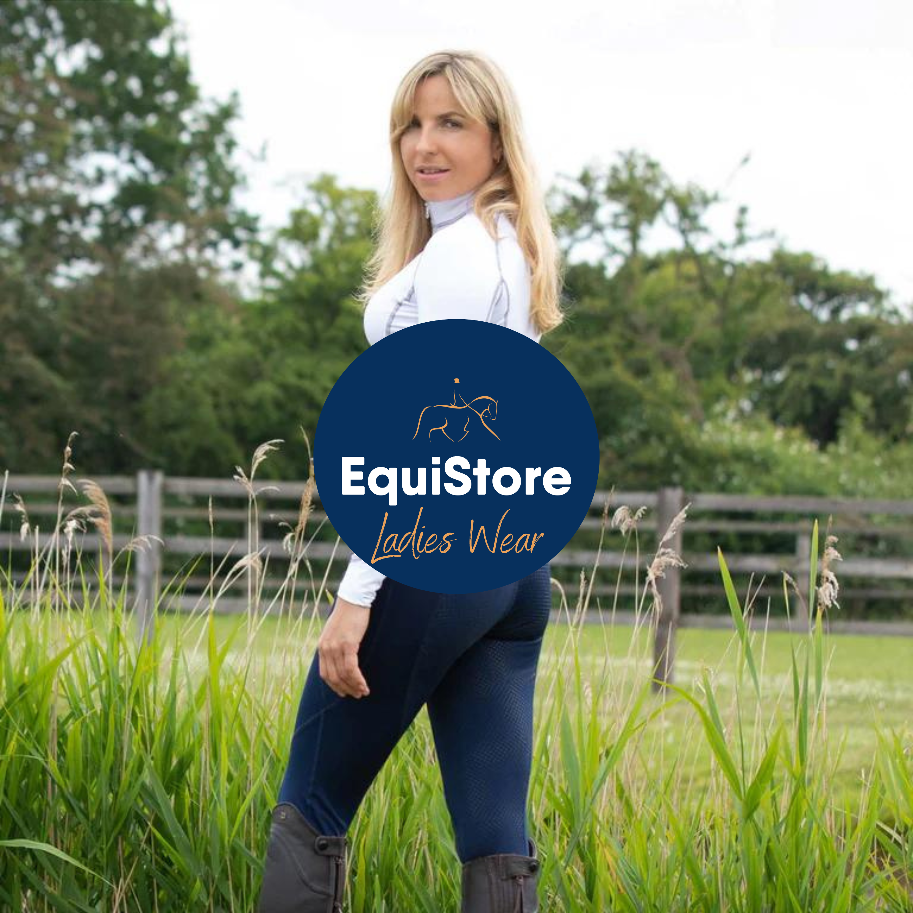 A selection of ladies horse riding wear for all equestrian disciplines, available in Ireland at EquiStore
