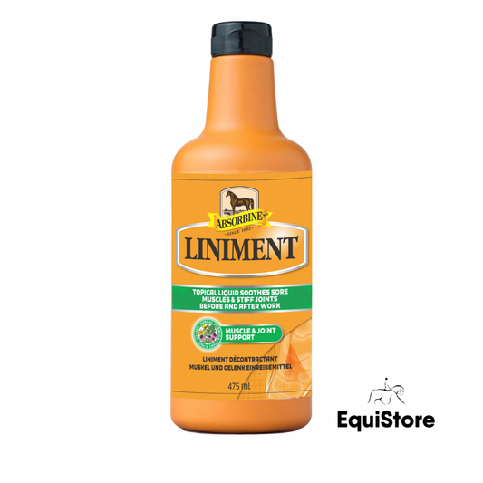 Absorbine Liniment Liquid for soothing the muscles of horses and ponies 
