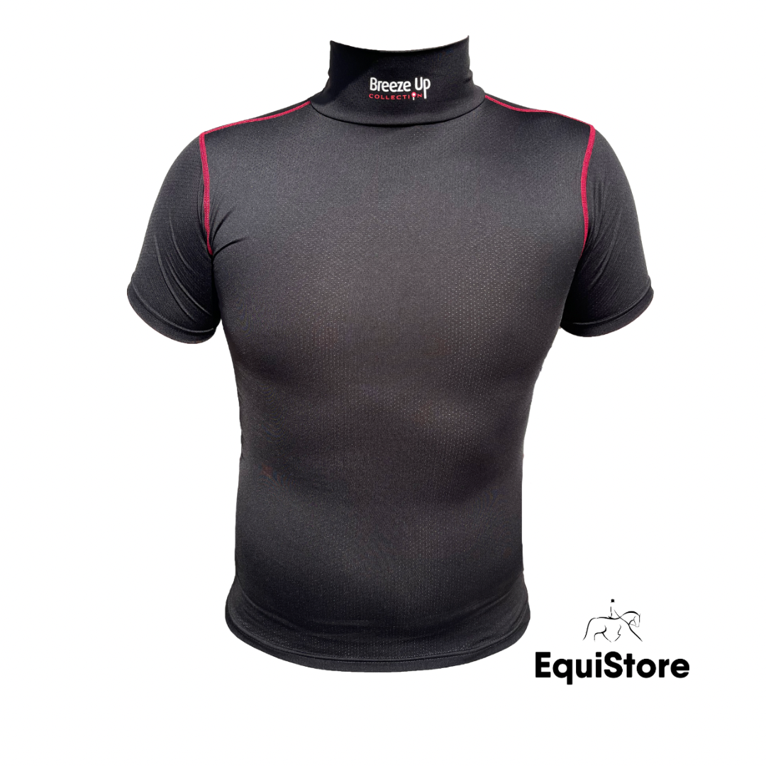 Breeze Up Baselayer - Short Sleeve base layer for horse riding and equestrian activities