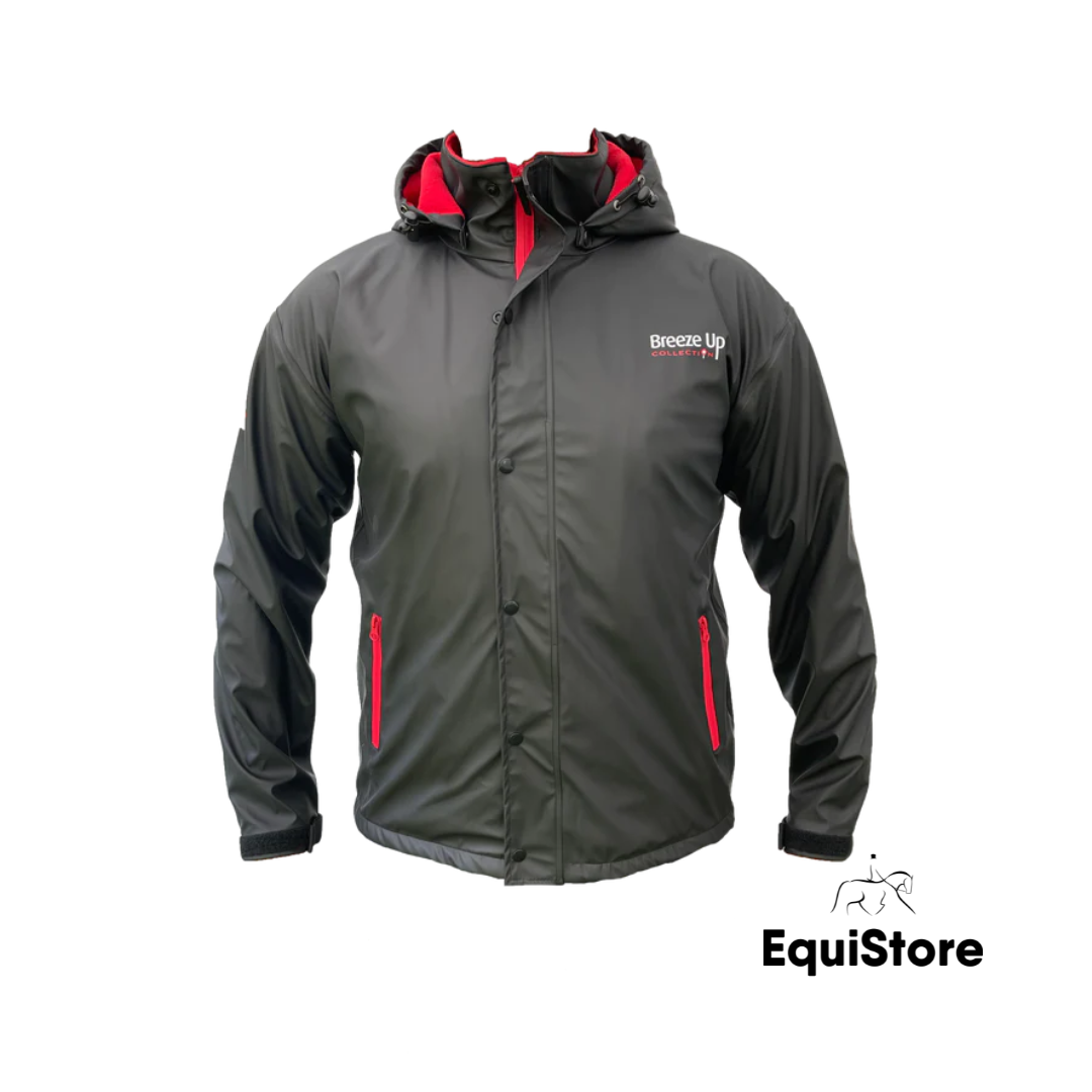 Breeze Up Monsoon Waterproof Winter Jacket for equestrians