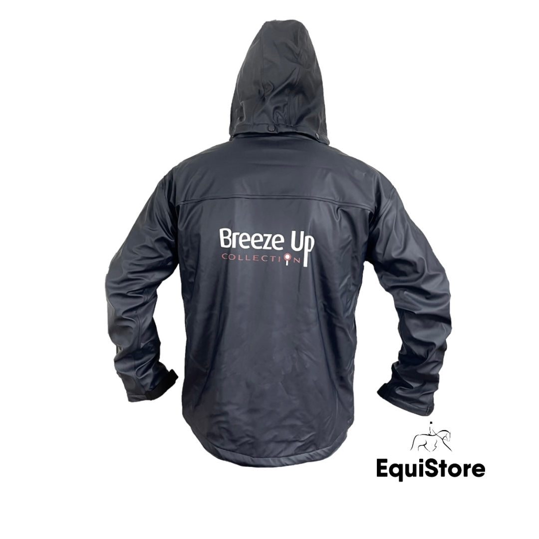 Breeze Up Monsoon Winter Jacket - Black (LOGO)