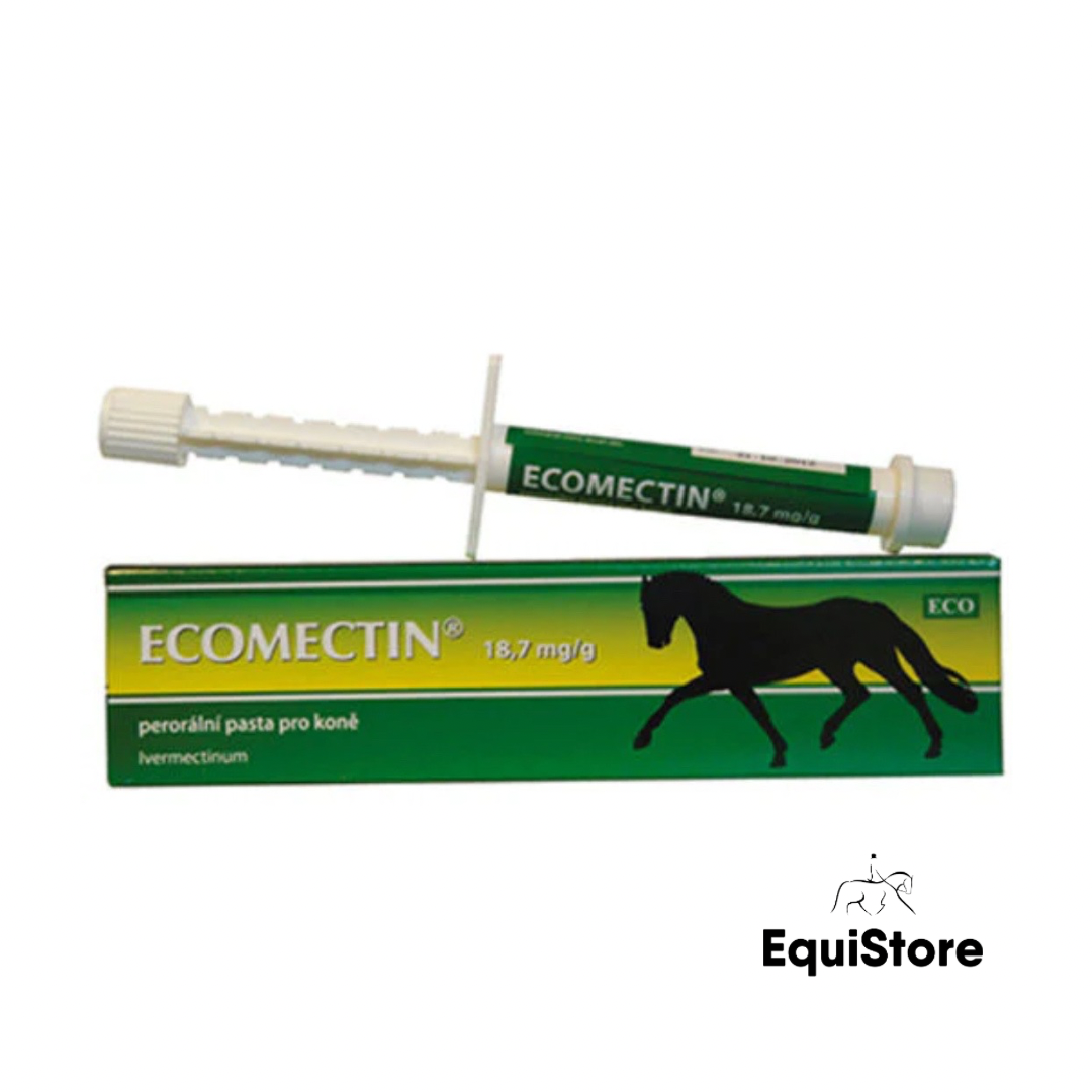 Ecomectin equine paste horse wormer 