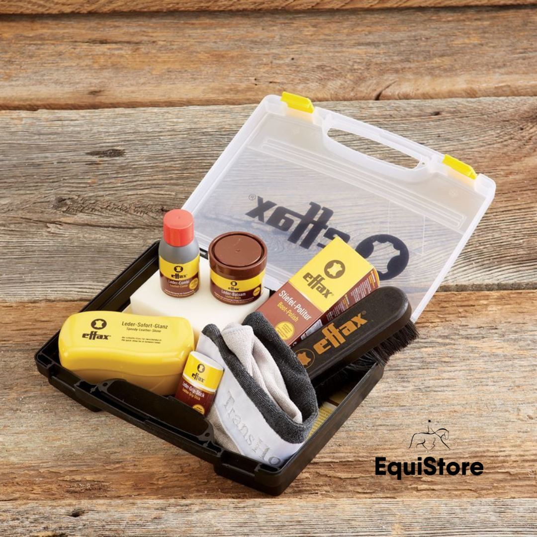 Effax leather care kit for all your saddlery and leather care needs