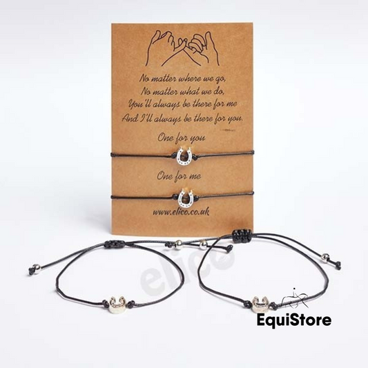 Elico Friendship Bracelet - Horseshoes