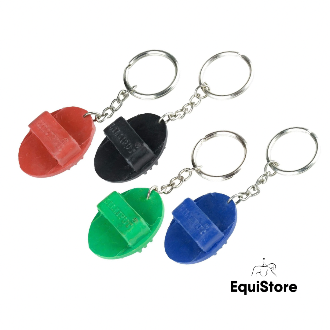 Elico Lilliput Grooming Brush Keyring for equestrians 