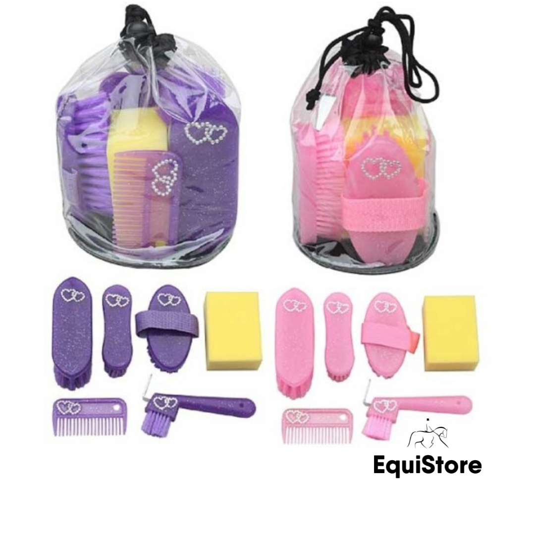 Elico Wexford Glitter Grooming Kit for children and their ponies