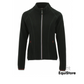 Equitheme Lena Fleece Riding Jacket in black,  for equestrians