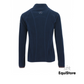 Equitheme Lena Fleece Riding Jacket in navy, for equestrians