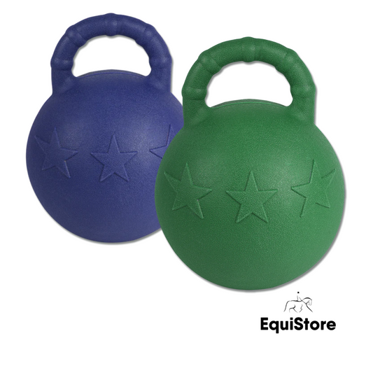 Waldhausen fun ball for horses, flavoured for equine enrichment 