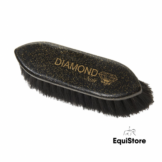 Haas Diamond Noir 5cm Brush for grooming horses