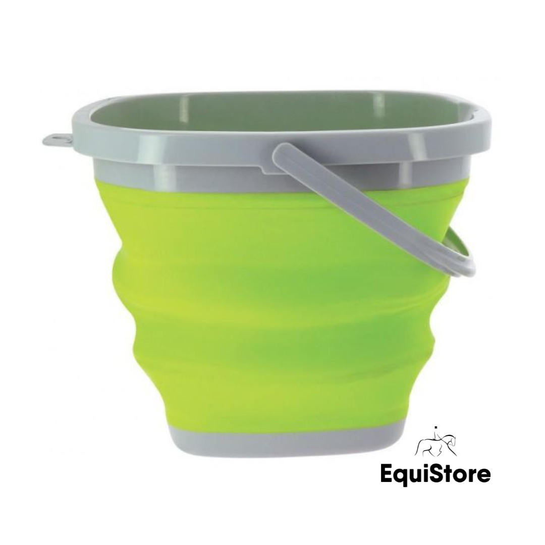 Hippotonic 10 Litre Folding Bucket in green