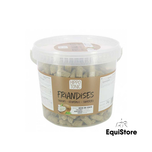 Hippotonic Coconut Treats for horses, 3kg tub