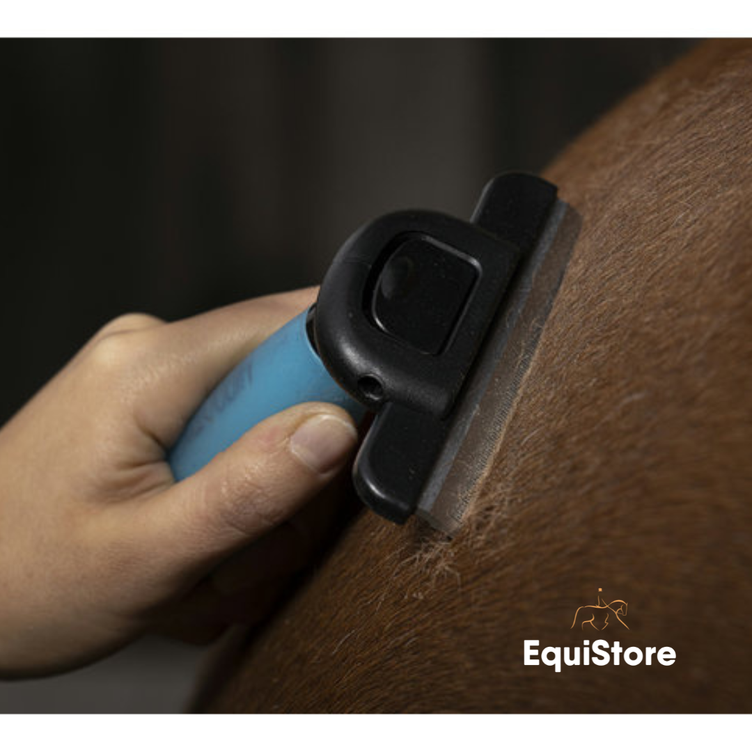 Hippotonic BLUE Gel Shedding Comb for horses