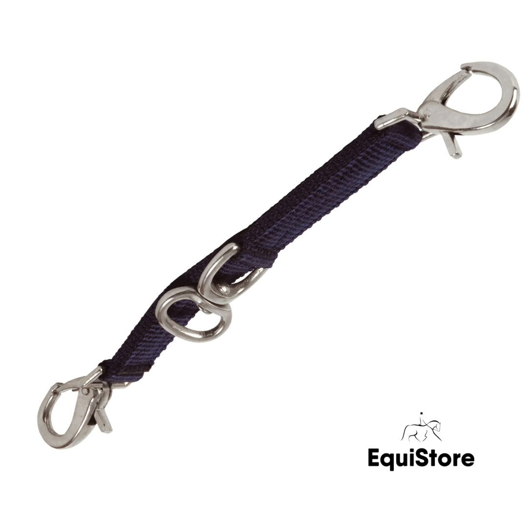 Hippotonic nylon lunge coupling attachment for lunging horses
