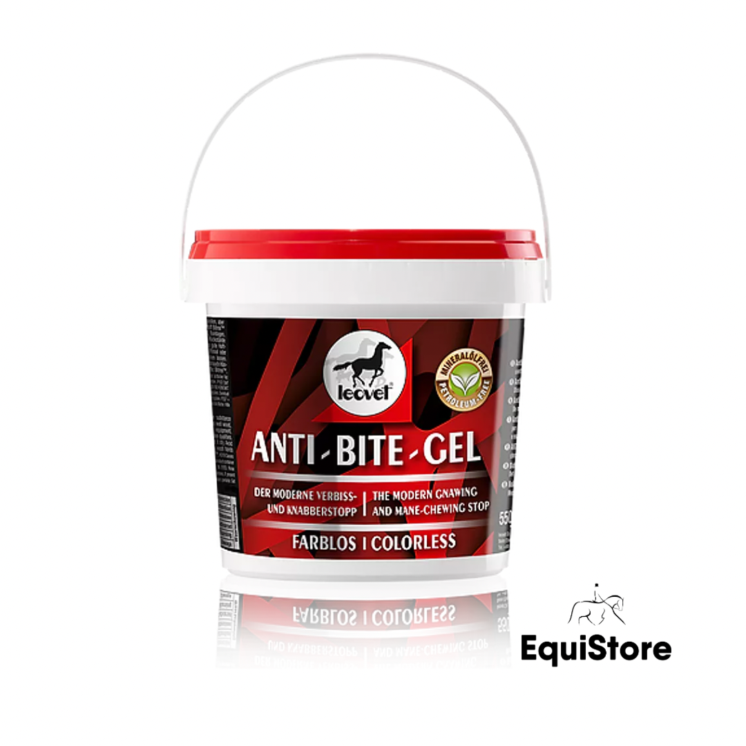 Leovet Anti Bite Gel to discourage your horse from cribbing and chewing wood 