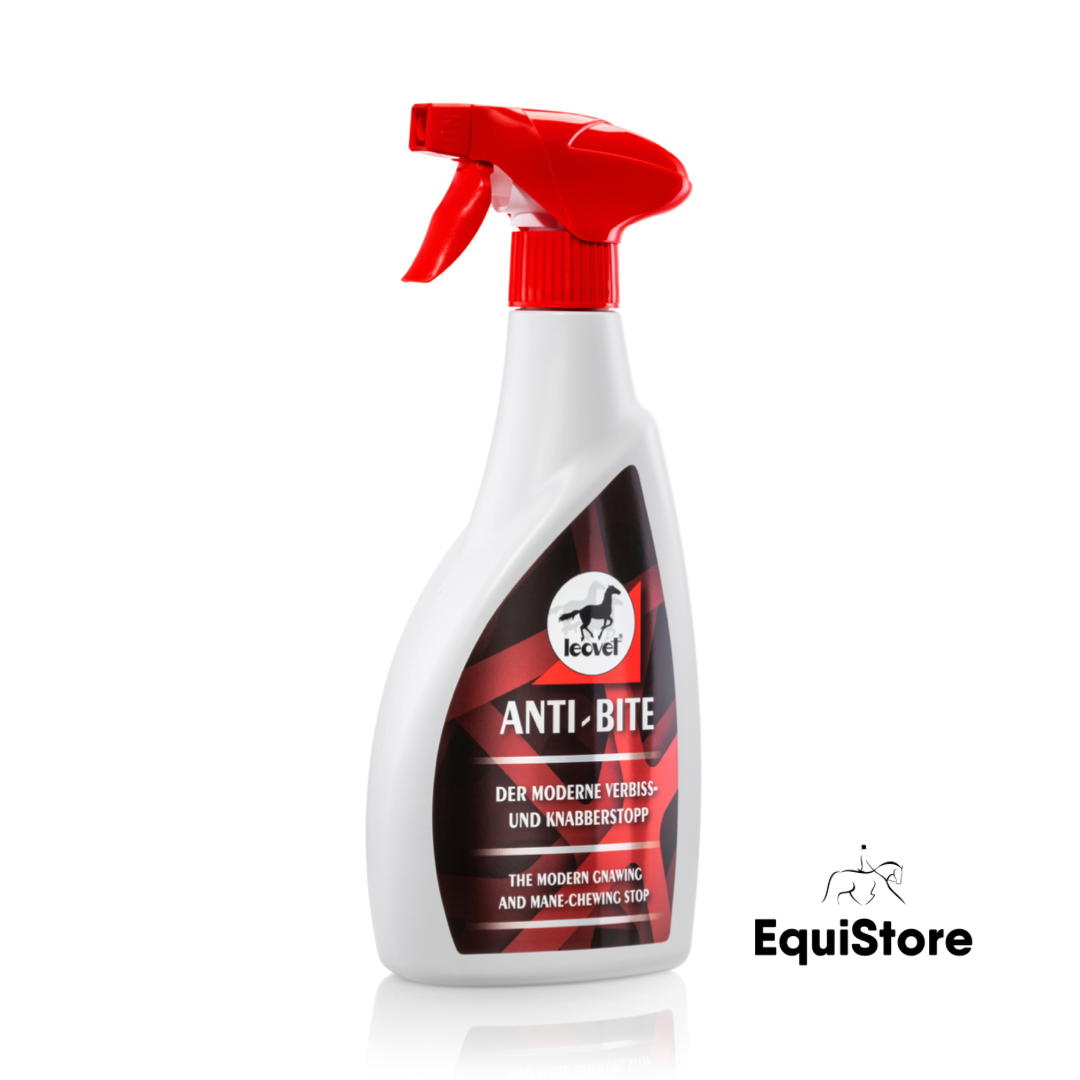 Leovet Anti Bite Spray 550ml to deter your horse from cribbing and chewing wood