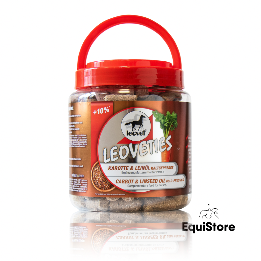 Leoveties Carrot and Linseed Treats 1.1kg