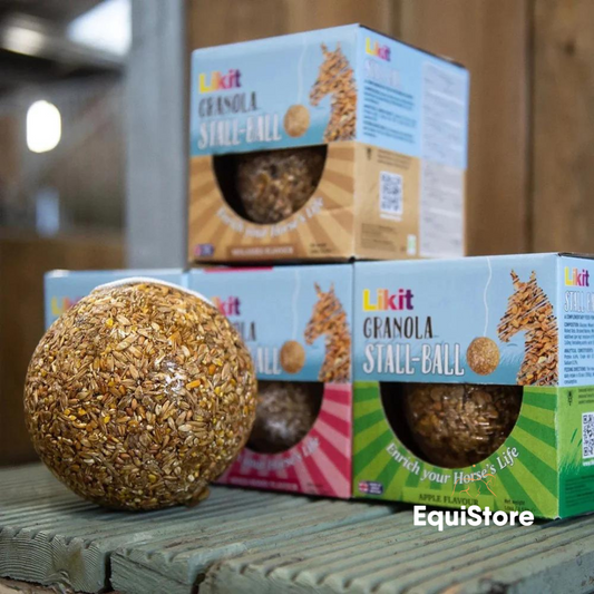  Likit granola stall ball stable treat for horses in various flavours