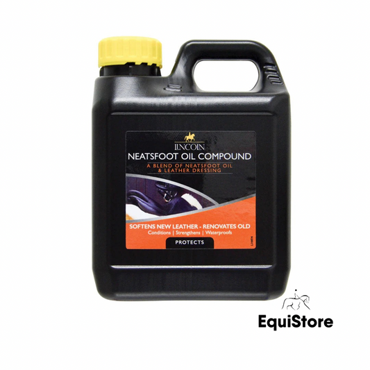 Lincoln Neatsfoot Oil for replenishing your horses tack and saddlery 