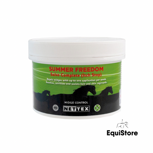 Net-Tex Summer Freedom Salve 600ml for total fly and midge protection for horses