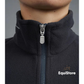 Premier Equine Ascendo Microfleece Horse Riding Top in dark grey colour