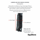 Premier Equine Carbon Air-Tech Single Locking Brushing Boots size guide