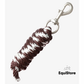 Premier Equine Horse Lead Rope in brown and white