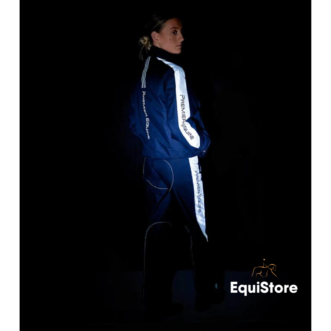 Premier Equine Lumen Reflective Waterproof Unisex Horse Riding Jacket
