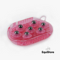 Premier Equine Magnetic Massage Mitt in fuchsia