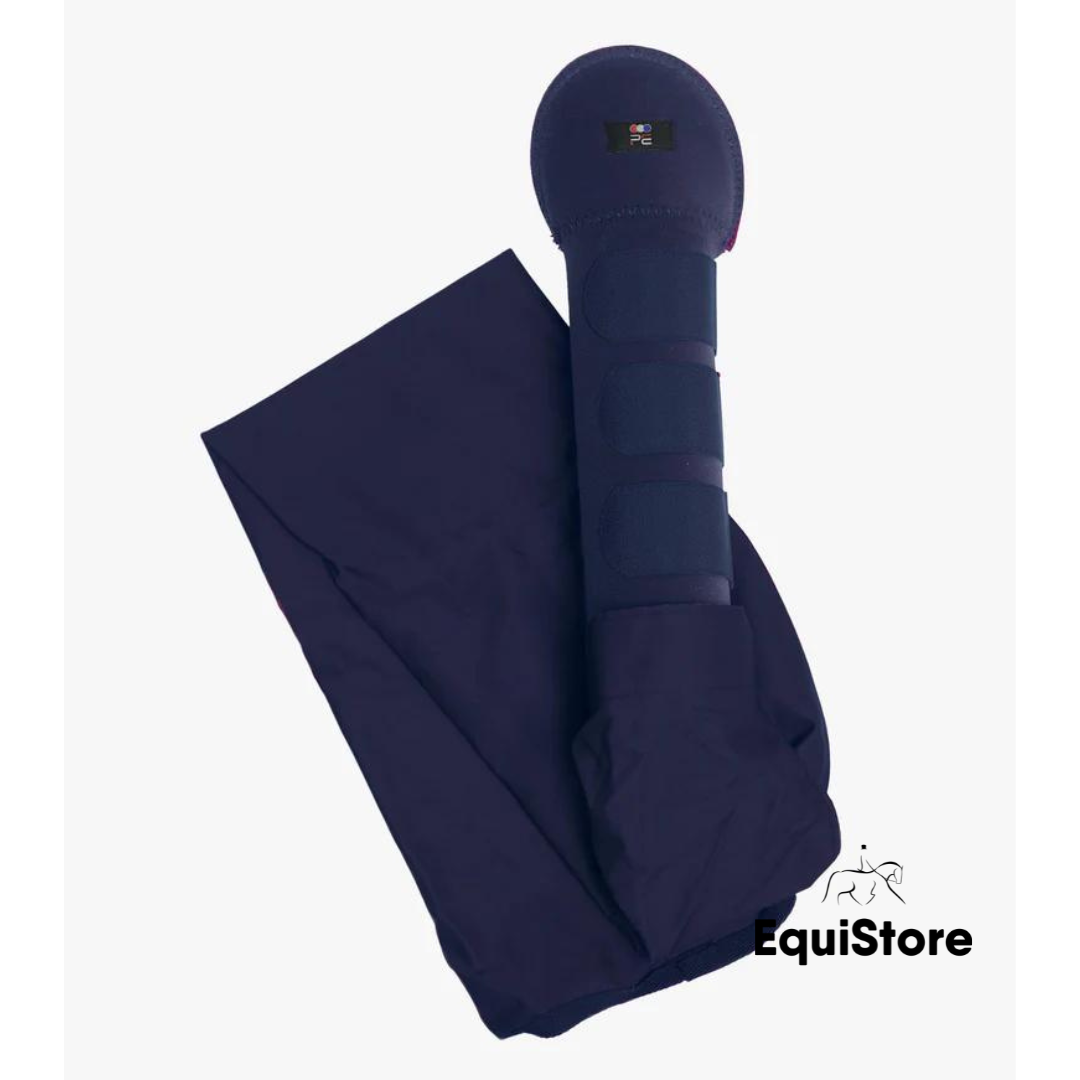 Premier Equine Padded Horse Tail Guard with Tail Bag for safely travelling with your horse