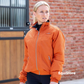 Premier Equine Pro Rider Unisex Waterproof Riding Jacket in burnt orange
