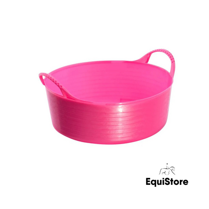 Red gorilla tub trugs shallow pink